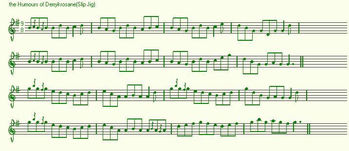 Humours of Derrykrosane