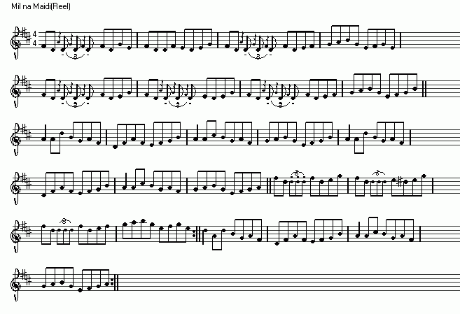 Celtic Orbis,Mil Na Maidi (Reel)