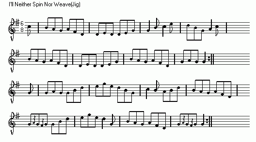 Celtic Orbis tunes Collection,I'll Neither Spin Nor Weave (Jig)