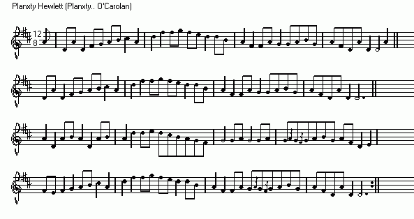 Planxty Hewlett (Carolan)