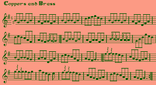 Coppers and Brass(Irish Jig)