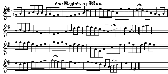 the Rights of Man (Hornpipe)
